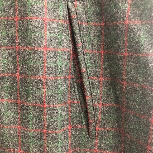 Johnson Woolen Mills Plaid Cape Vintage - Picture 14 of 16